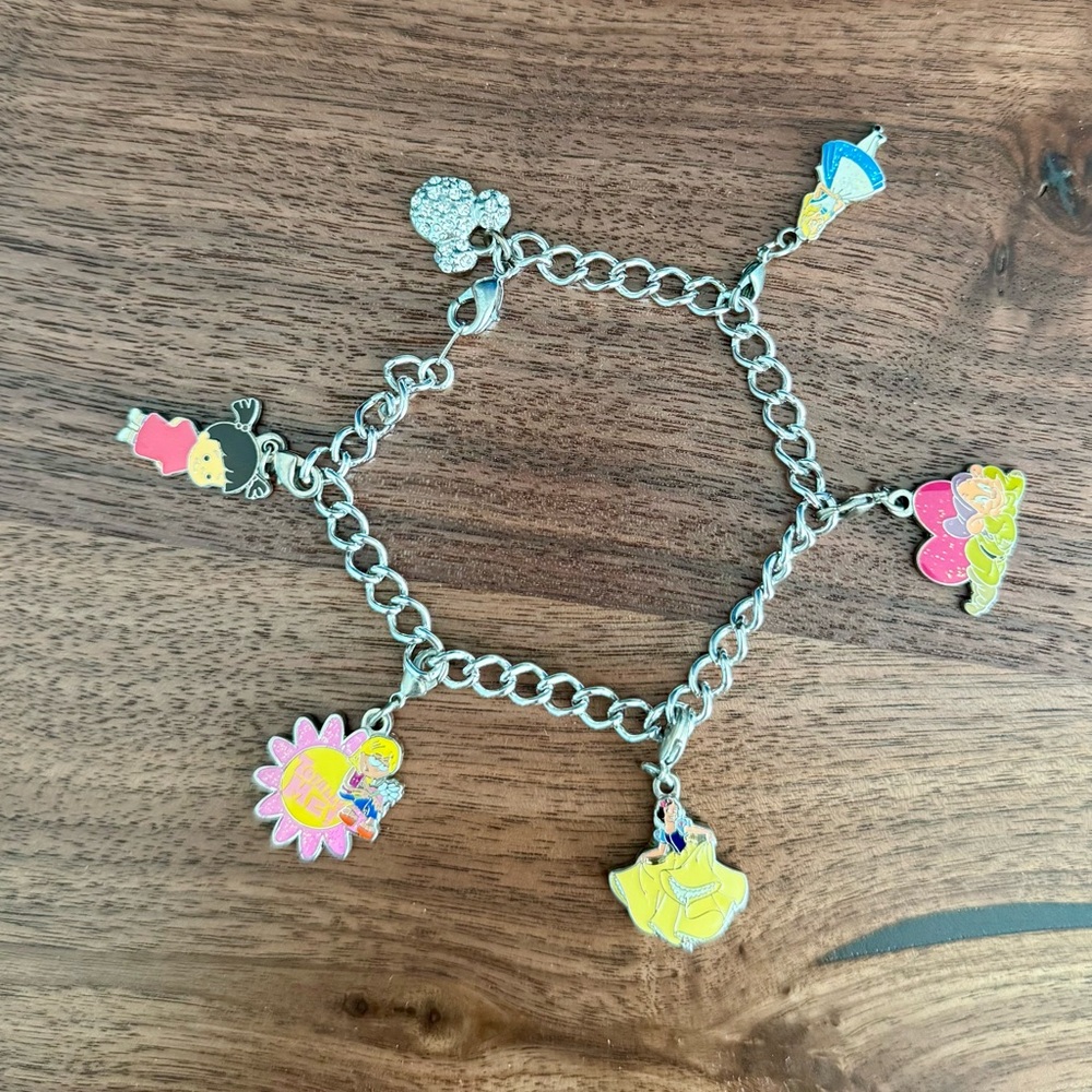 Vintage Disney Charm Bracelet